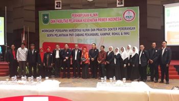Pengurus PKFI Kampar Periode 2019-2024 di Lantik